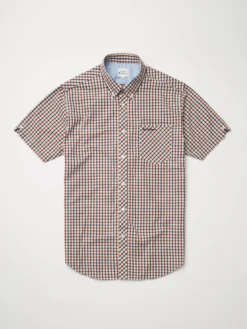 Baird Short-Sleeve Shirts Short-Sleeve House Check Shirt - Red