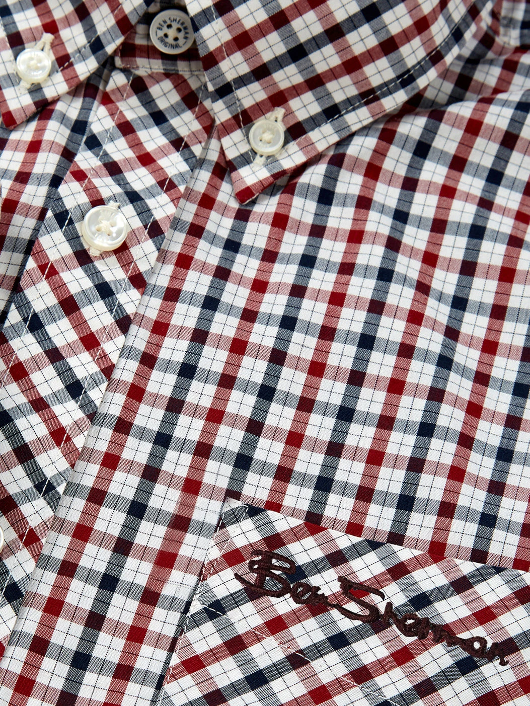 Baird Short-Sleeve Shirts Short-Sleeve House Check Shirt - Red 6 Baird Short-Sleeve Shirts Short-Sleeve House Check Shirt - Red
