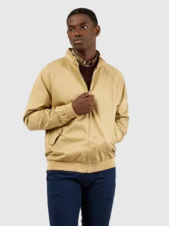 Oved Signature Harrington Jacket - Sand