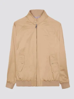 Oved Signature Harrington Jacket - Sand