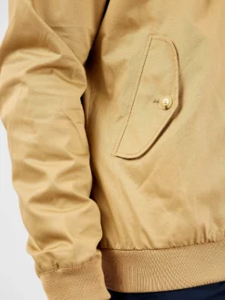 Oved Signature Harrington Jacket - Sand