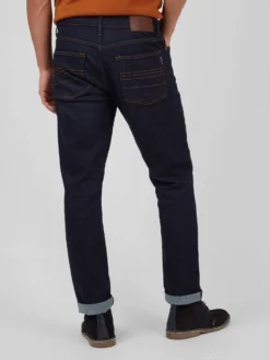 Baird Straight Rinse Wash Jeans - Denim