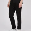 Baird Straight-Leg Jeans - Black Denim