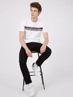 Baird Straight-Leg Jeans - Black Denim