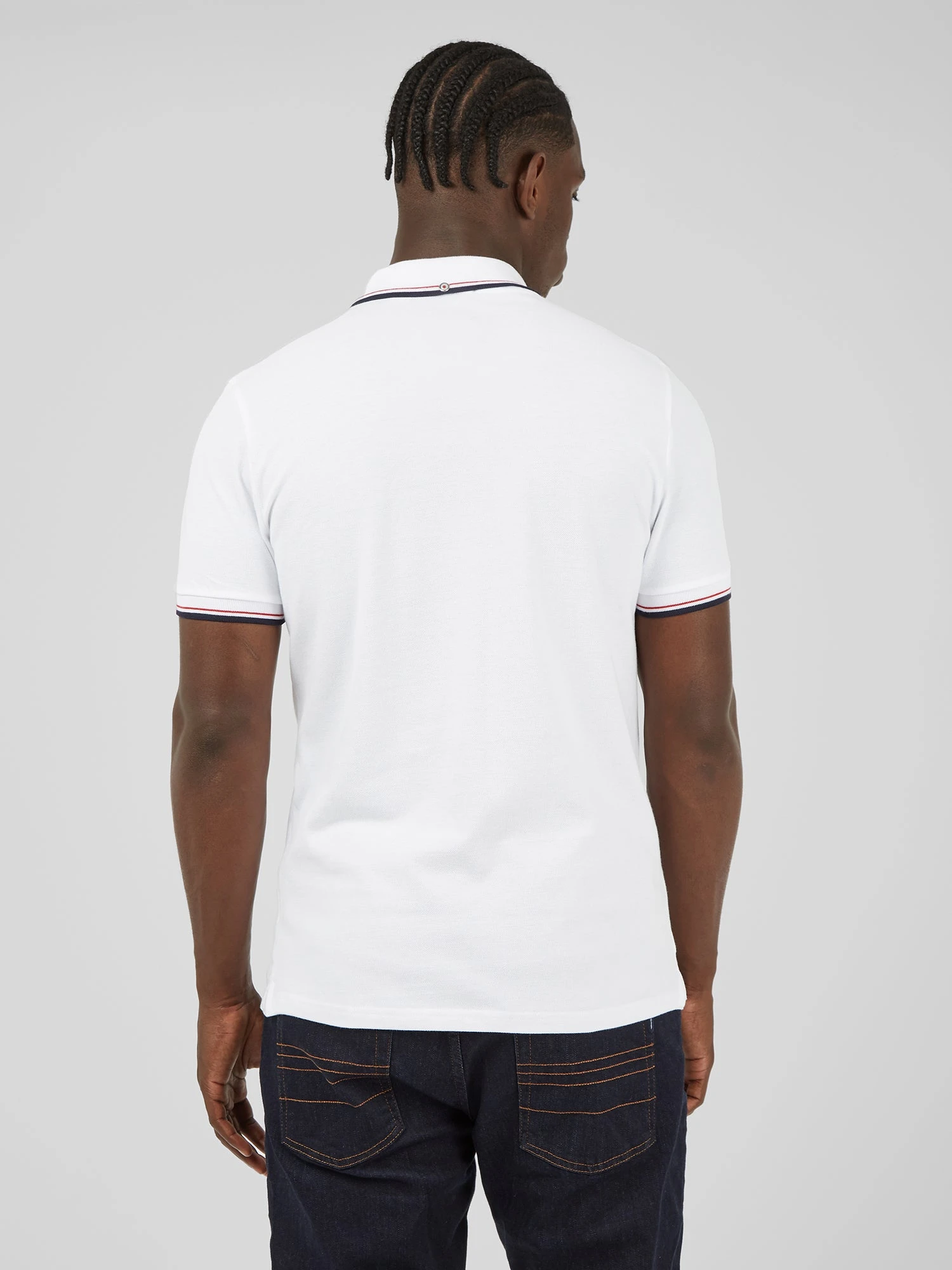 Baird Organic Cotton Signature Polo - White 4 Baird Organic Cotton Signature Polo - White