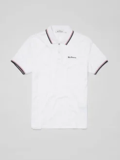 Baird Organic Cotton Signature Polo - White 13 Baird Organic Cotton Signature Polo - White
