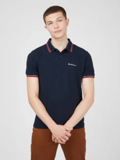 Baird Organic Cotton Signature Polo - Dark Navy Signature Polos