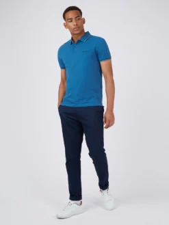 Baird Organic Cotton Signature Polo - Royal Blue Signature Polos