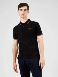 Baird Organic Cotton Signature Polo - Black