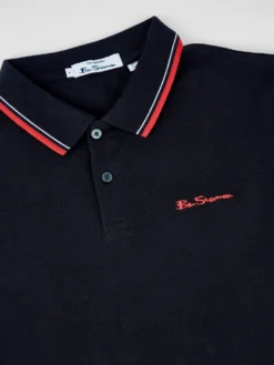 Baird Organic Cotton Signature Polo - Black