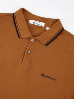 Baird Organic Cotton Signature Polo - Burnt Orange Signature Polos