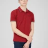 Baird Organic Cotton Signature Polo - Red Signature Polos