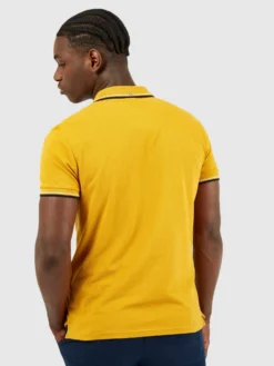 Baird Organic Cotton Signature Polo - Mustard
