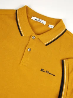 Baird Organic Cotton Signature Polo - Mustard 11 Baird Organic Cotton Signature Polo - Mustard