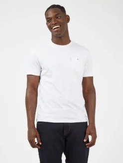 Baird T-Shirts Organic Cotton Signature Pocket Tee - White