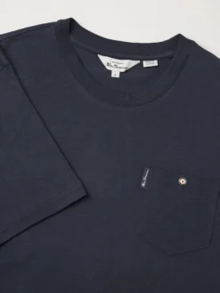 Baird Organic Cotton Signature Pocket Tee - Dark Navy