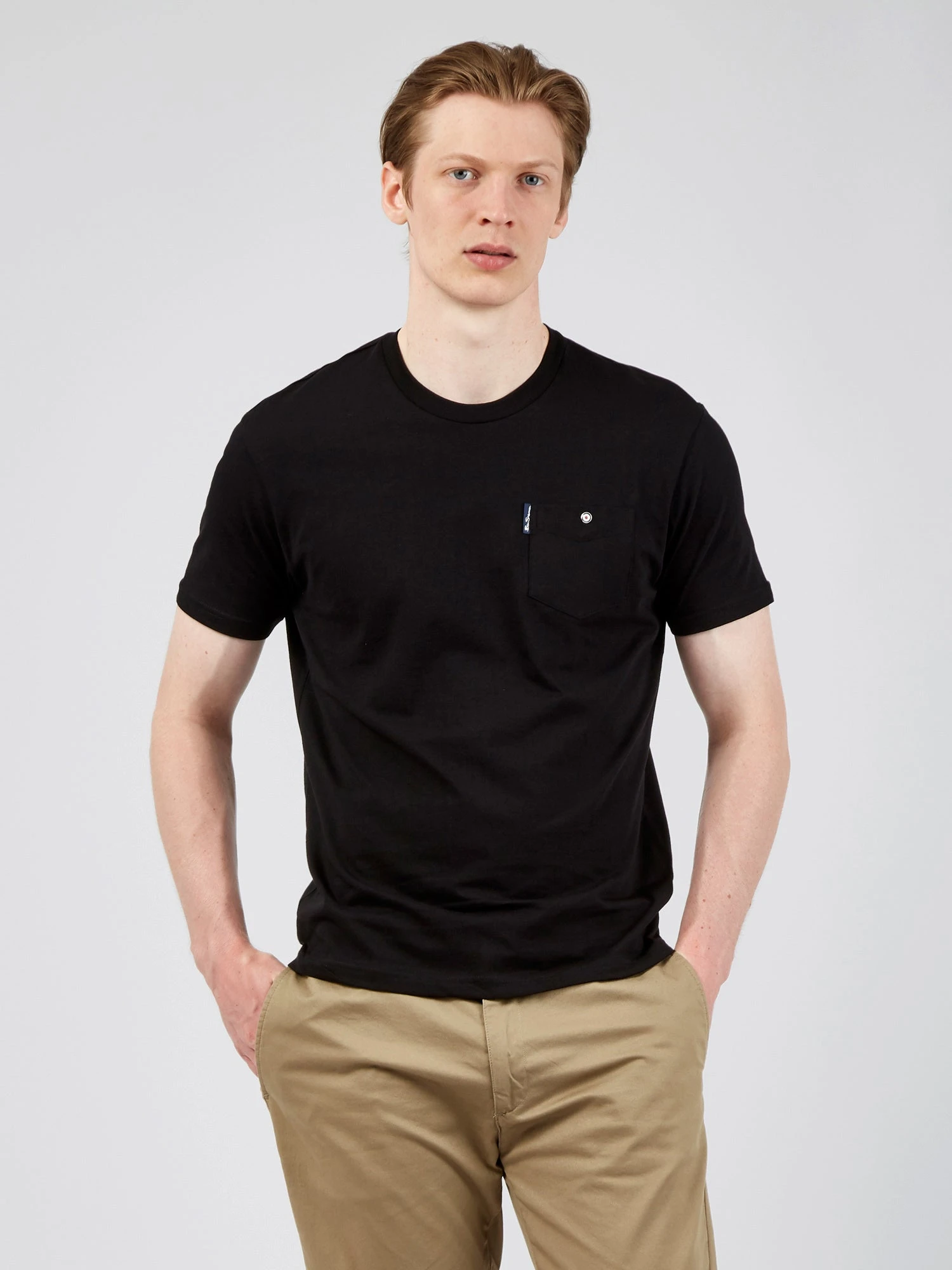 Baird Organic Cotton Signature Pocket Tee - Black 3 Baird Organic Cotton Signature Pocket Tee - Black