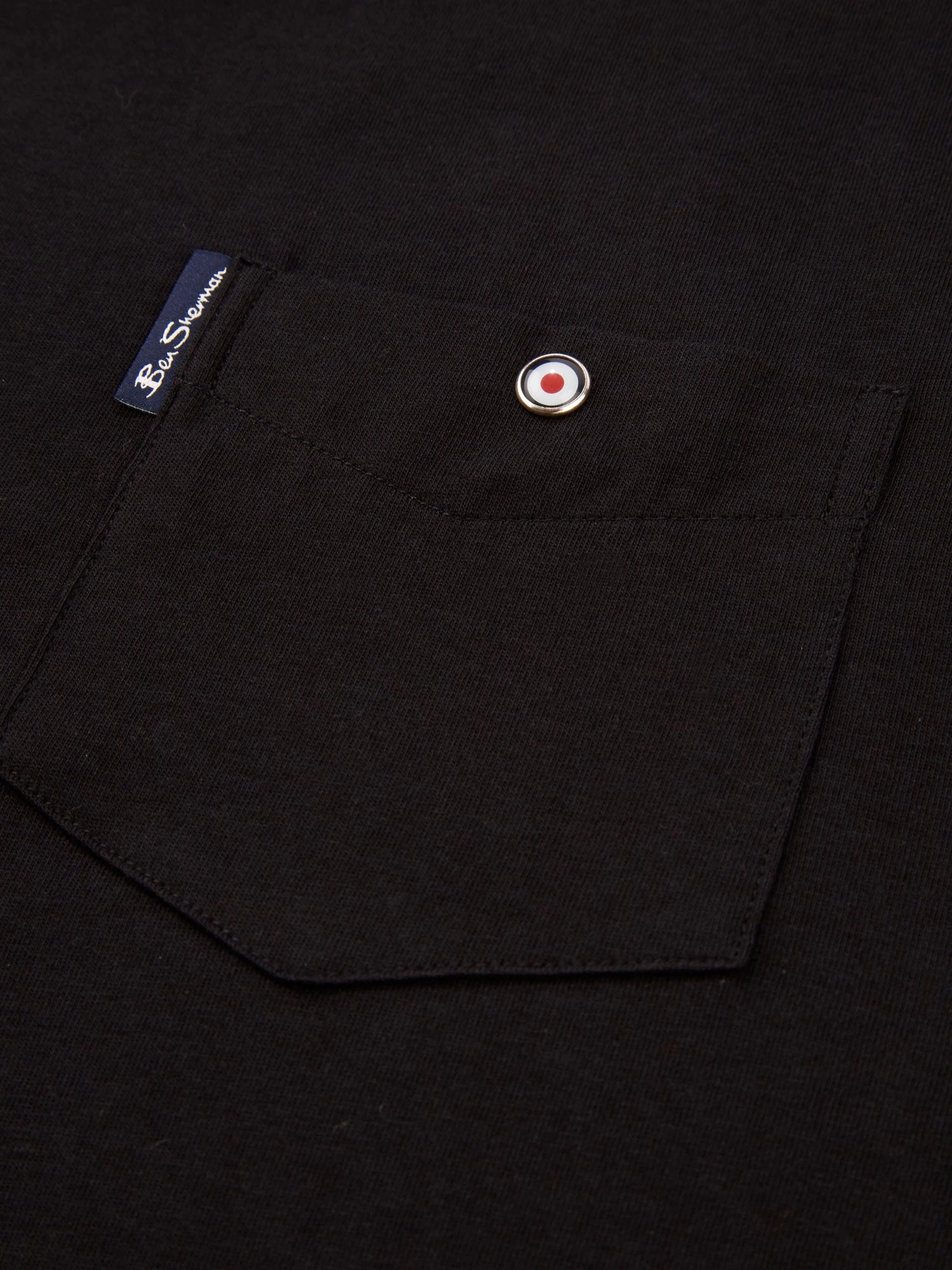 Baird Organic Cotton Signature Pocket Tee - Black 7 Baird Organic Cotton Signature Pocket Tee - Black