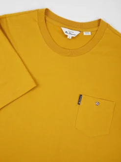 Baird Organic Cotton Signature Pocket Tee - Mustard T-Shirts