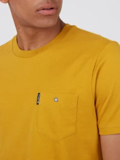 Baird Organic Cotton Signature Pocket Tee - Mustard T-Shirts