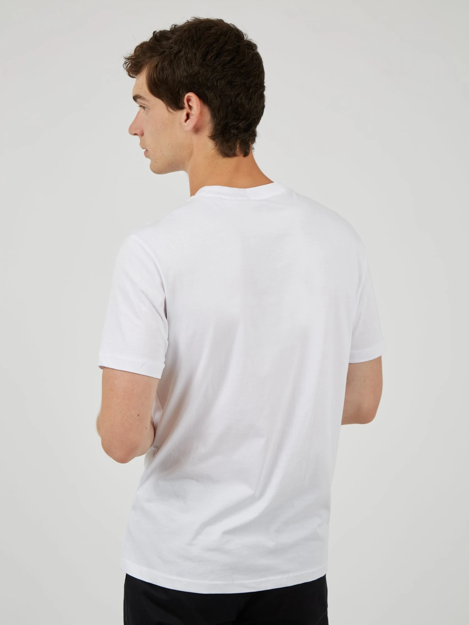 Baird Signature Flock Graphic Tee - White 4 Baird Signature Flock Graphic Tee - White