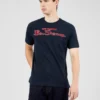 Baird Signature Flock Graphic Tee - Dark Navy
