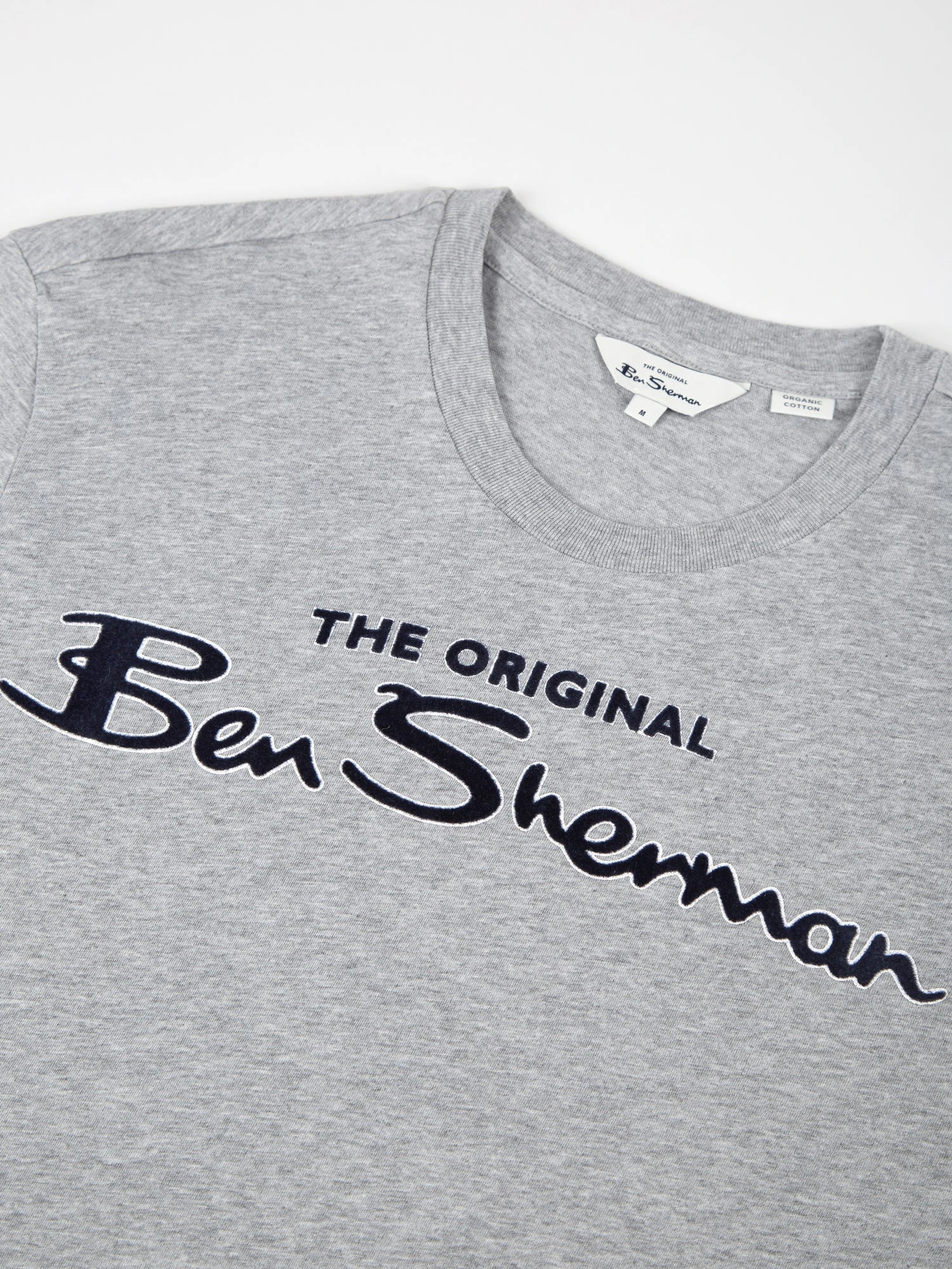 Baird Loungewear Signature Flock Graphic Tee - Grey 6 Baird Loungewear Signature Flock Graphic Tee - Grey