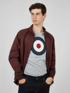 Baird Signature Target Graphic Tee - Grey