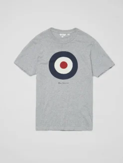 Baird Signature Target Graphic Tee - Grey