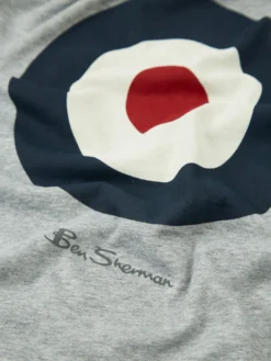 Baird Signature Target Graphic Tee - Grey