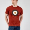 Baird Signature Target Tee - Dark Orange