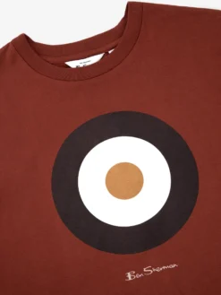 Baird Signature Target Tee - Dark Orange