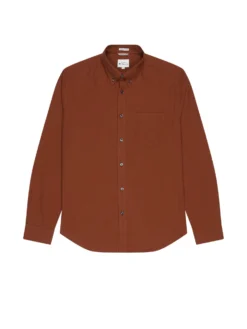 Baird Long-Sleeve Shirts Long-Sleeve Signature Oxford Shirt - Burnt Orange