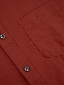 Baird Long-Sleeve Shirts Long-Sleeve Signature Oxford Shirt - Burnt Orange