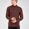 Baird Long-Sleeve Signature Oxford Shirt - Bordeaux Long-Sleeve Shirts