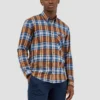 Baird Long-Sleeve Shirts B By Ben Sherman Long-Sleeve Recycled Check Shirt - Royal Blue