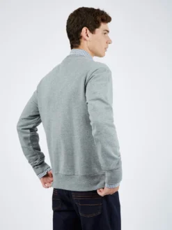 Baird Loungewear B By Ben Sherman Tricot/Loopback Sweatshirt - Steel