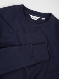 Baird B By Ben Sherman Tricot/Loopback Sweatshirt - Marine
