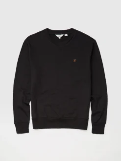 Baird B By Ben Sherman Tricot/Loopback Sweatshirt - Black Loungewear 13 Baird B By Ben Sherman Tricot/Loopback Sweatshirt - Black Loungewear