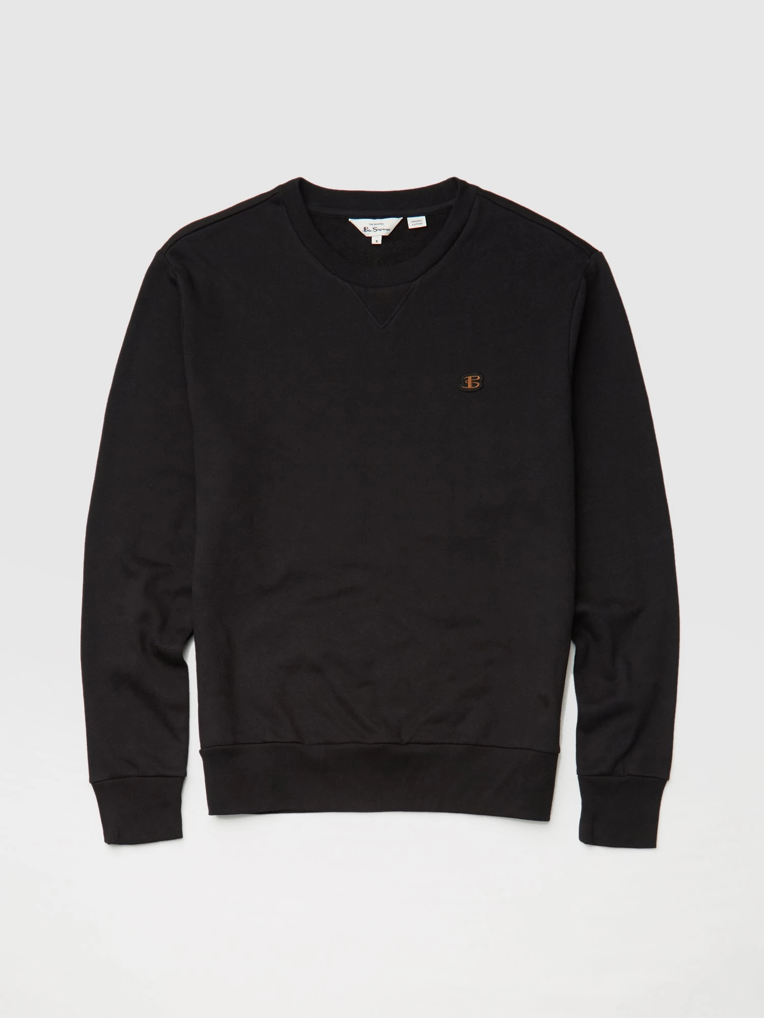 Baird B By Ben Sherman Tricot/Loopback Sweatshirt - Black Loungewear 8 Baird B By Ben Sherman Tricot/Loopback Sweatshirt - Black Loungewear