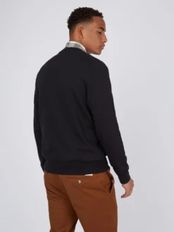 Baird Soul Rebel Graphic Loopback Crewneck Sweatshirt - Black Loungewear