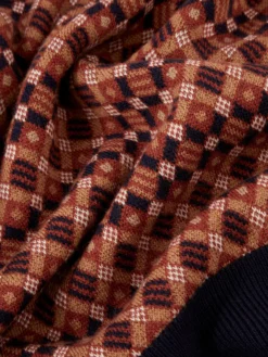 Baird Fairisle-Textured Crewneck Sweater - Marine Sweaters 12 Baird Fairisle-Textured Crewneck Sweater - Marine Sweaters