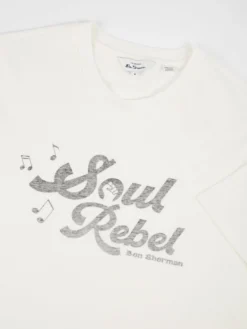 Baird T-Shirts Retro Type Graphic Tee - Ivory