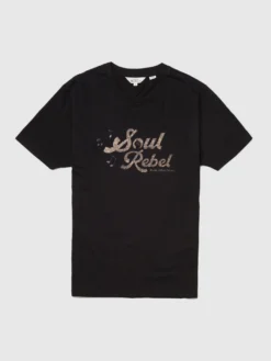 Baird Loungewear Retro Type Graphic Tee - Black