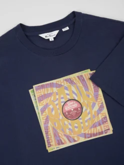 Baird Soul Rebel Record Graphic Tee - Marine Loungewear