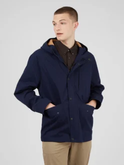 Baird Casual Jackets Hooded Anorak Jacket - Marine