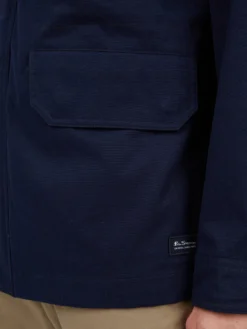 Baird Casual Jackets Hooded Anorak Jacket - Marine