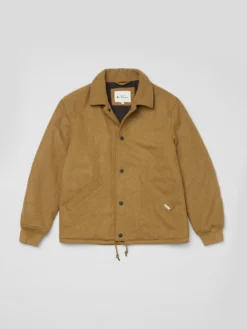 Baird Casual Jackets Wool Coach Jacket - Camel