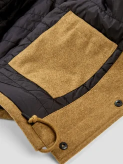 Baird Casual Jackets Wool Coach Jacket - Camel