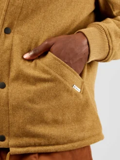 Baird Casual Jackets Wool Coach Jacket - Camel